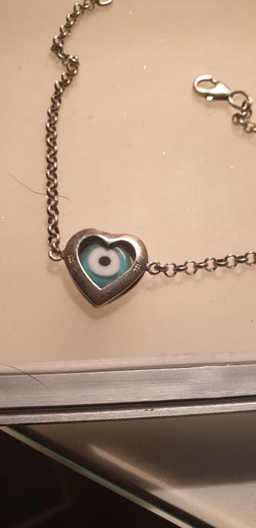 srebrne minđuše: Adjustable bracelet, Material: Silver — 1