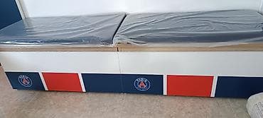 kombinezon za skijanje za decu: PSG dečija soba – set nameštaja sa motivima Paris Saint‑Germain — 1