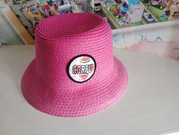 ski pantalone za punije: Sun hat, For girls, color - Pink — 2
