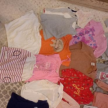 duks sa naocarima: Paket dečije odeće za devojčice – razni donji i gornji delovi — 7