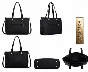 CARPISA ženska torba – crna tote/šoper torba - Elegantan na lalafo.rs CARPISA ženska torba – crna tote/šoper torba - Elegantan