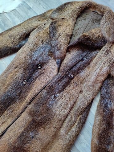 Skafanderi: Bunda od nutrije – ženska, veličina 2XL - Prirodno krzno nutrije u — 5