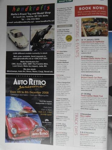 cipela na kraju sveta audio knjiga: Casopis Classic&Sports car br.12 2008. god. eng — 2