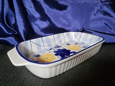 porcelanske solje: Pekac nov porcelanski iz 80,90ih.godina. Pekac,posuda vatrostalni — 3