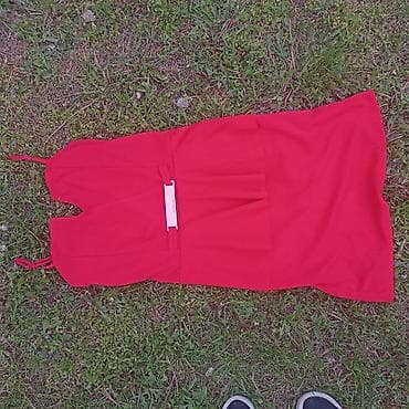 zimmermann haljine: Crvena mini haljina bez rukava - Boja: intenzivno crvena - Kroj: mini — 2