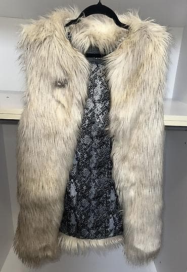 Trenerke: Prsluk od veštačkog krzna – PS Fashion Vel.S kao nov - Model: bez — 1