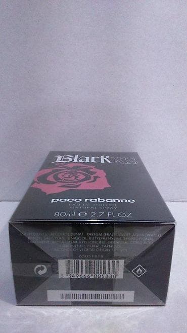 PACO RABANNE BLACK XS ELLE EDT 80ML | Paco Rabanne Black XS elle edt