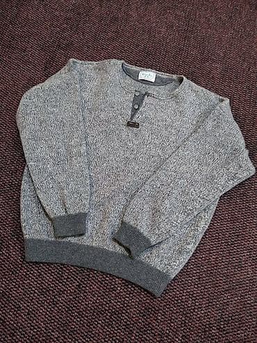 dzemper rolka: Džemper, Benetton, bоја - Siva, Vuna — 3