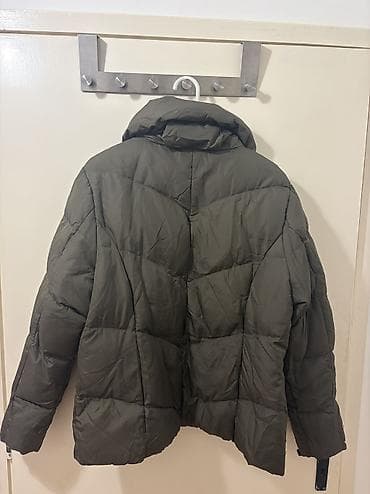 Dukserice: XMAIL zimska jakna – maslinasto zelena Polovna, ali u odličnom stanju — 5