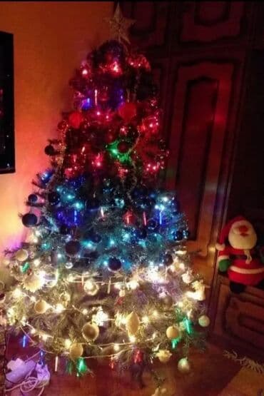 glava trimera sa 6 nozeva: Christmas tree, color - Green, Used — 2