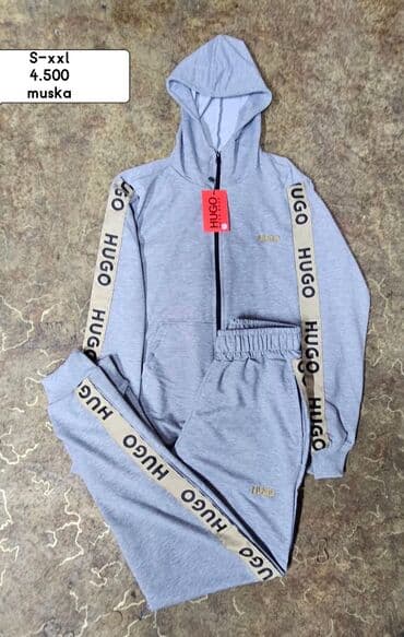 Duksevi: Komplet, S, Hugo Boss, bоја - Crna, Pamuk — 2