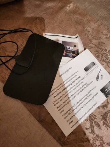 Video Games & Consoles: Sobna TV antena (DVB-T/T2) sa koaksijalnim kablom - Tanka — 1