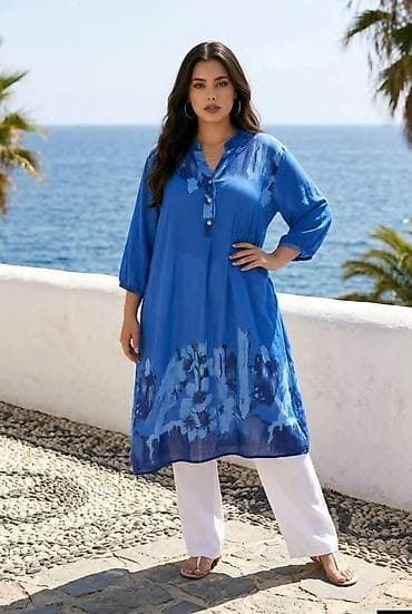 balske haljine prodaja: Lanene haljine 2600 din 💙🤎 — 1