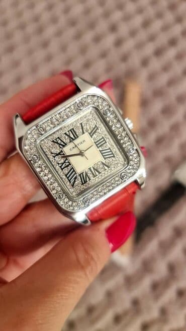 zenski kaiševi i pojasevi: Classic watch, Cartier, Female — 6