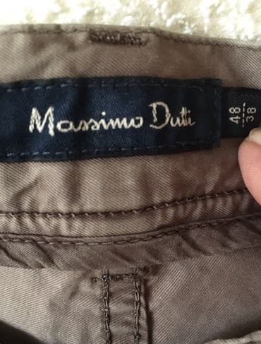 iscepane farmerke pocepane farmerke: Farmerke Massimo Dutti, bež-braon br.48, u odličnom stanju. Dužina — 2