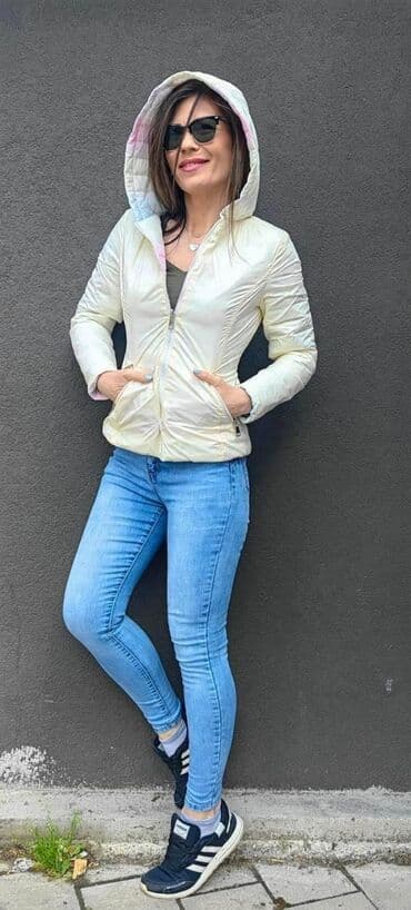 prolecne zenske jakne: Prolećna jakna DVA LICA 2750din Velicine S do Xl Realne velicine Sa — 2