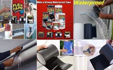 Flex tape 10 x 150 cm - super jaka vodootporna izolir traka za sve