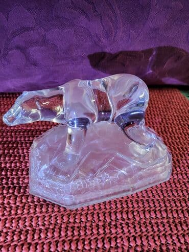 kristalne plafonjere: Figura kristal,led kristal d'Argues Francuska,rucni rad iz 70,80ih — 3