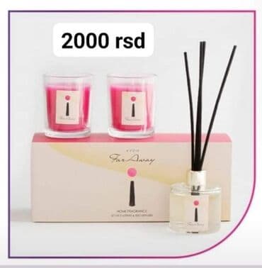 držač za mirisne štapiće: Set za mirisni dom. Difuzer + mirisljave sveće — 1