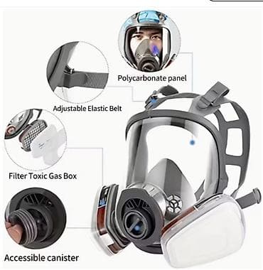 Medicinska oprema: Gas maska full face model : 6800 sa filterima /NOVO - Tip: gas-maska — 3
