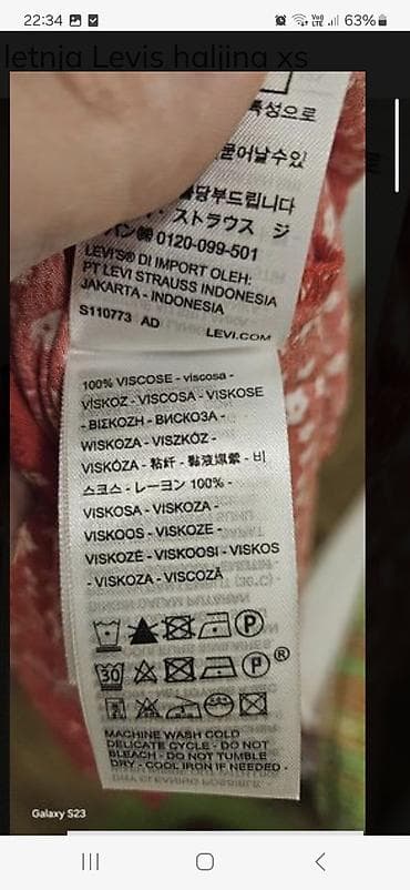 haljina z: Nova Levis haljina xs velicina od viskoze — 5