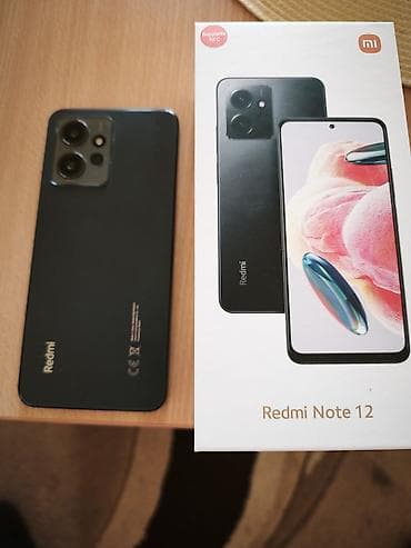 Kancelarijski nameštaj: Xiaomi Redmi Note 12 – pametni telefon - Ekran: 6.67" AMOLED, ravan — 8