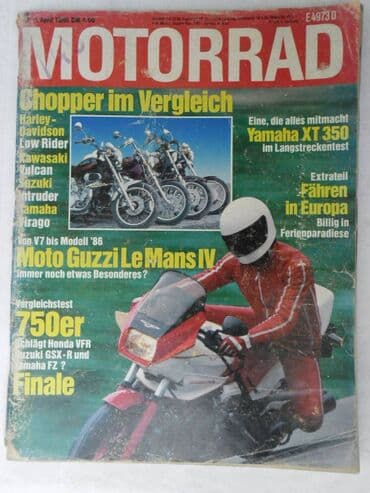 ubice mog oca 1: Casopisi motorrad o motorima 10 kom, brojevi: 14/1981,18/83 — 2
