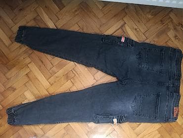 Farmerke: Muške pantalone svaki komad 300 din 1) Cargo pantalone W-Star, sivo — 6