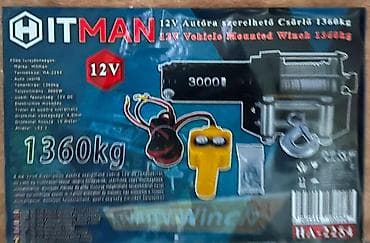 spica ruma: Hitman 12V vitlo za vozilo – nosivost 1360 kg (3000 lb) - Električno — 1