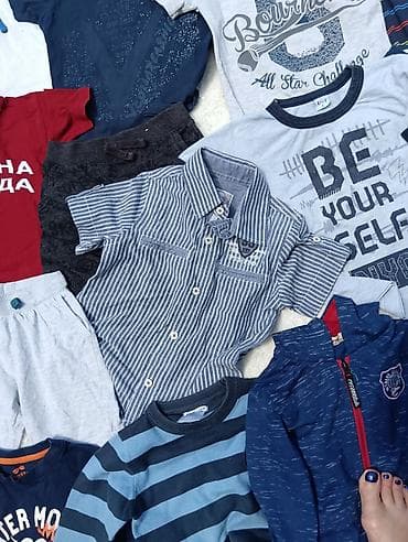 hodalice za bebe: Veliki paket dečije garderobe za dečaka (otprilike 4–5 god preko 40 — 8