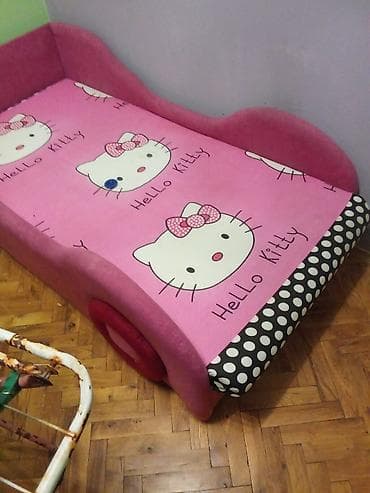 stilski namestaj novi pazar: Deciji krevet hello kity — 1