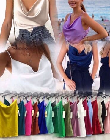 grubin papuce akcija: Majica na bratele sa dekolteom. roza,crna,bež,sampanjac — 1