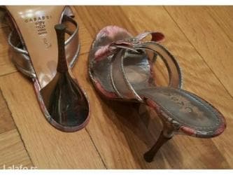 kupujem prodajem polovne stvari iz nemacke: Casadei original sandale-papuce broj 38b. Koza naravno i original — 3