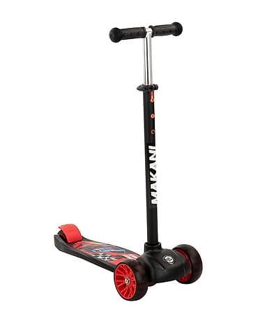 trotineti za decu od 2 godine: KIKKA BOO trotinet Makani STREET RACE, crni - Pogodan za decu od 3+ — 1