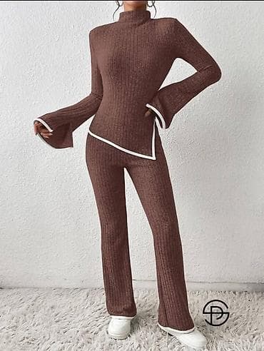 Kućna odeća: ✨ 𝑲𝒍𝒆𝒐𝒑𝒂𝒕𝒓𝒂 𝑺𝒕𝒚𝒍𝒆 ✨ ⚜️ Univerzalna velicina ⚜️ Komplet rebrasti — 2