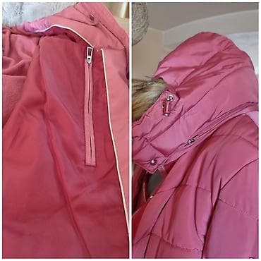 led parka: Tom Tailor ženska zimska jakna, ružičasta. - Model: duga, prošivena — 2