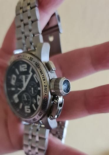 tačan sat: Muški ručni sat JET SET San Remo Chronograph - Kućište i narukvica od — 2