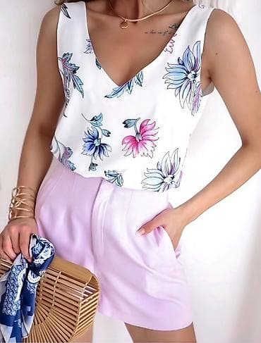 nautica majice: Ženski top bez rukava sa V-izrezom – različiti floralni dezeni
950 din — 4