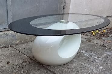 SIM kartice: Stakleni klub stolic. Dimenzije; 120cm dužina, 70cm širina, 40cm — 3