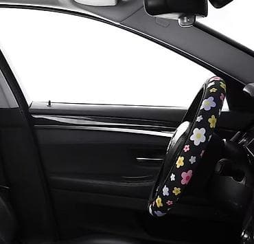 car for se: Navlaka za volan – cvetni dezen - Univerzalna veličina za većinu — 3