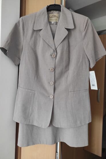 2XL (EU 44), Cotton, Single-colored, color - Grey