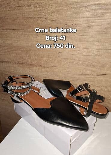 Ženska obuća: Shein sandale i baletanke Veličine razne Sandale: 750 din. Baletanke — 2