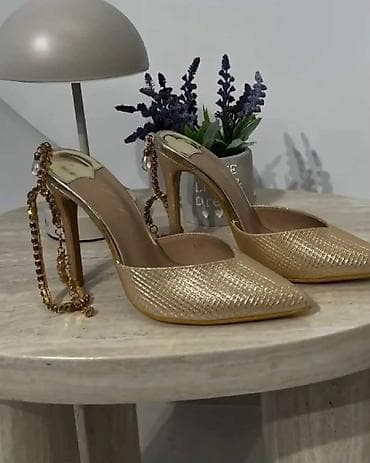 sandale 36 broj: Elegantne ženske štikle – više modela - Model 1: Slingback salonke sa — 1