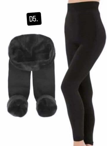 crne letnje pantalone: Bоја - Crna, Jednobojni — 1