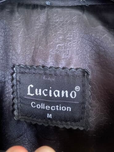 blejzer sa sljokicama: Kožna ženska biker jakna Luciano Collection – crna - Materijal: 100% — 8