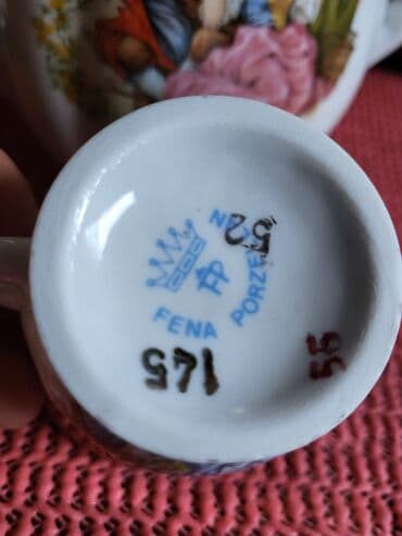 Antikviteti: Servis za kafu,nov,Fena porcelan nemacki 70te. Servis za 6 osoba — 21