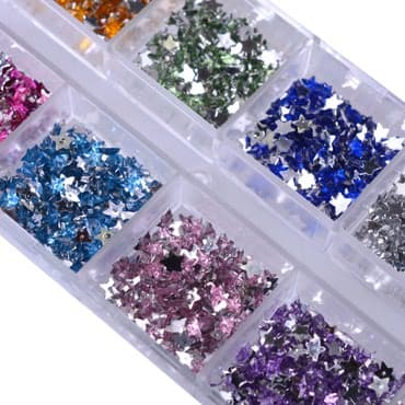 Nega noktiju: Zvezdice set za nokte (2) 
12u1 — 1