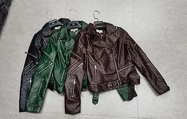 Jackets, Coats, Vests: Ženske biker jakne više boja sa postavom. - Kratki model do struka — 2