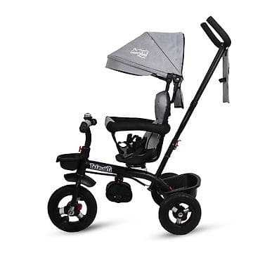 igračke za malu decu: Jungle tricikl Trepunti, Grey – 4-u-1 model za decu od 12 do 36 meseci — 1