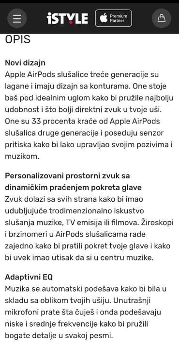 bezicne bluetooth slusalice: Predstavljamo neverovatne Apple AirPods 3. generacije sa MagSafe — 8
